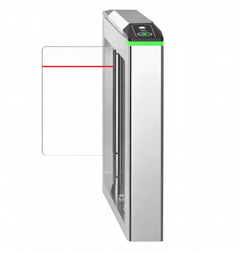 Распашной турникет AKT326 с одной створкой