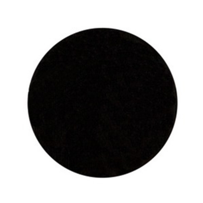 этикетка противокражная (рч) d40 черная круглая