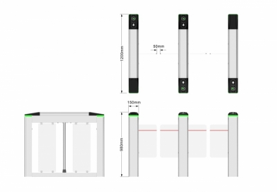 Автоматический турникет AKT326