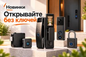 Открывайте двери без ключей: новые умные замки и Wi-Fi-видеодомофон уже в продаже